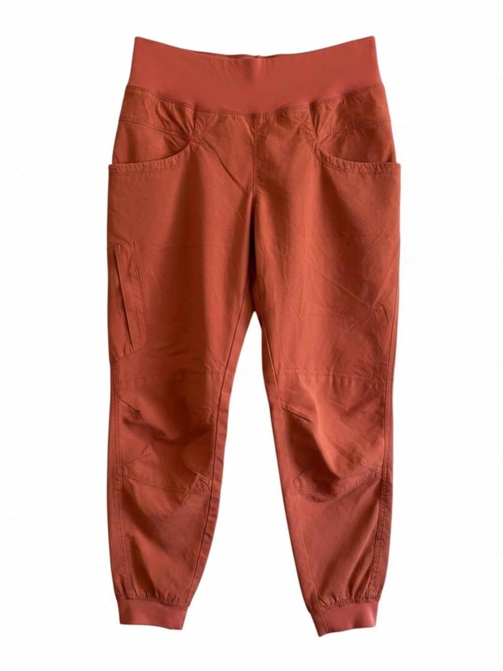 Prana kanab Rust Stretch Waist Midrise Climbing/ Hiking Pants Sz M